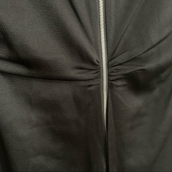 NWT A.L.C Garrison dress in black long sleeve mock - Picture 13 of 14